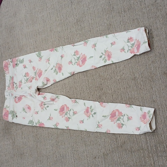 Free People Floral Jeans - Picture 3 of 14